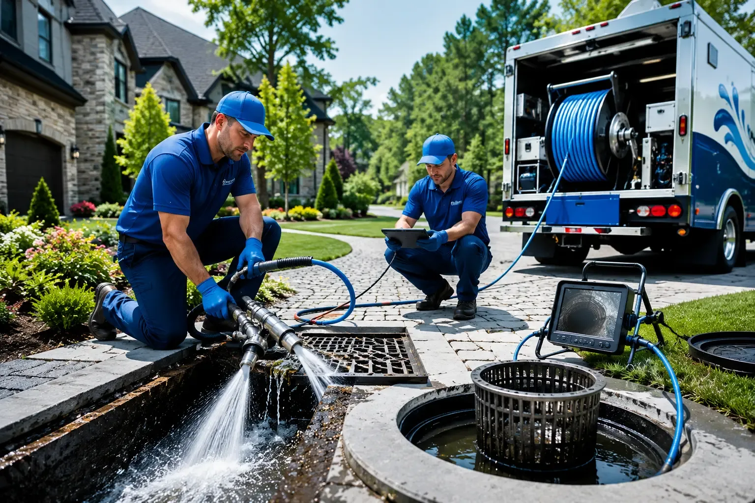 Local outdoor drain cleaning professionals in Bentley, KS