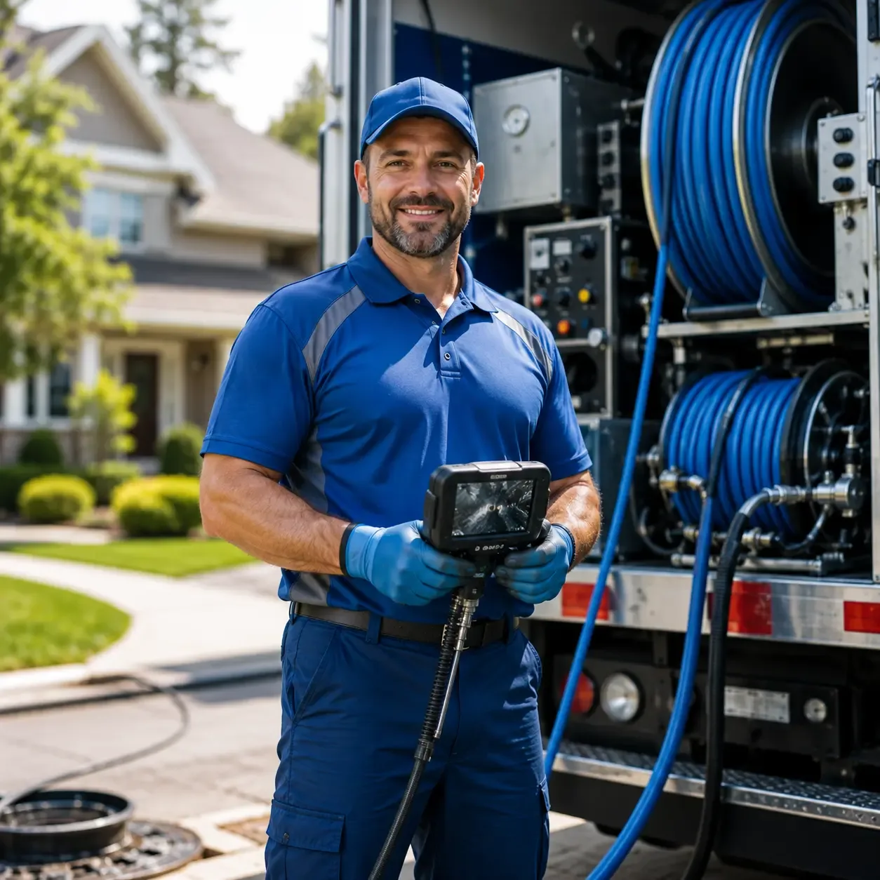 Local outdoor drain cleaning specialists in Bentley, KS